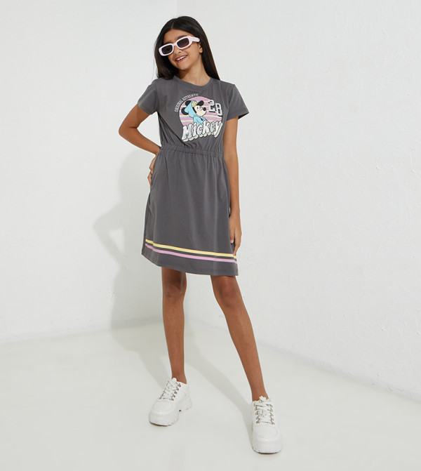Mickey Mouse Mickey Mouse - Grey Casual Dress