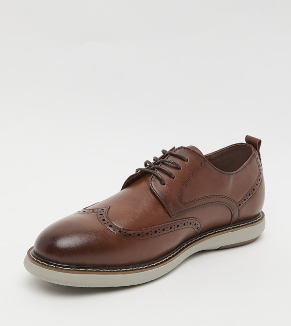 Hush Puppies Hush Puppies - Brown Formal Lace-Up Shoes