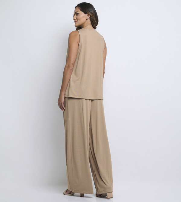 Anne Klein  Co-Ord Set - Taupe Co-Ord Set