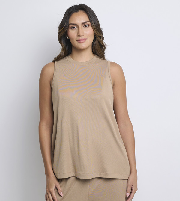 Anne Klein  Co-Ord Set - Taupe Co-Ord Set