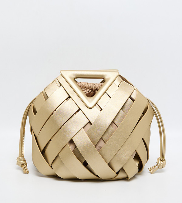 Nine West Nine West - Gold Handheld Bags