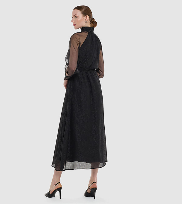 BCBG  Dresses - Black Midi Dresses