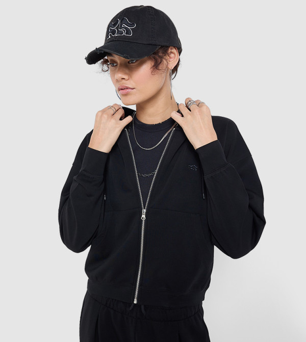 F5 F5 - Black Casual Jackets