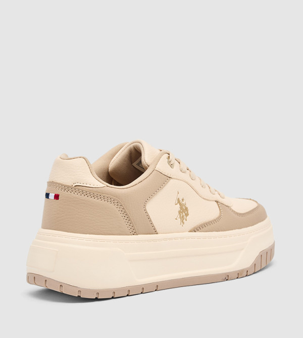 U.S. Polo Assn.  Low Top - Beige Low Top