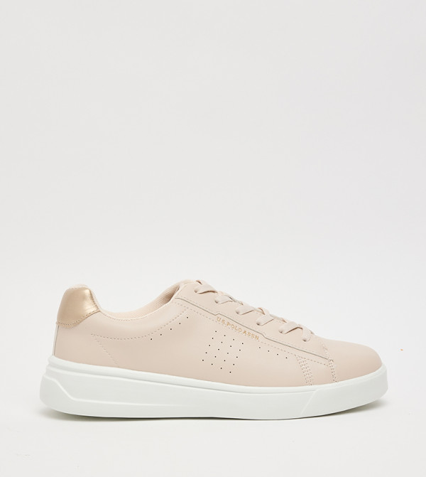 U.S. Polo Assn. U.S. POLO ASSN. - Beige Low Top
