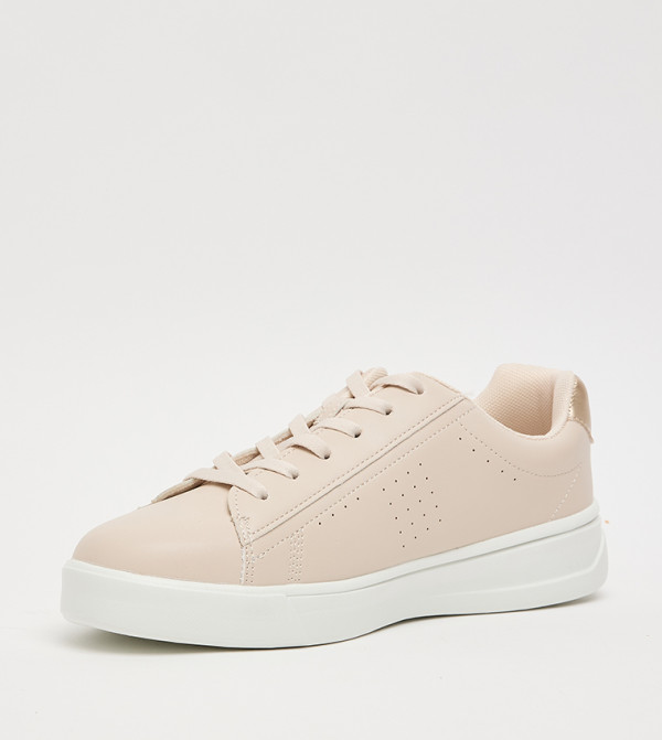 U.S. Polo Assn. U.S. POLO ASSN. - Beige Low Top