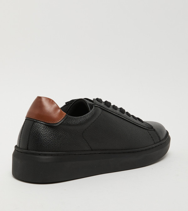 Hush Puppies Hush Puppies - BLACK Low Top