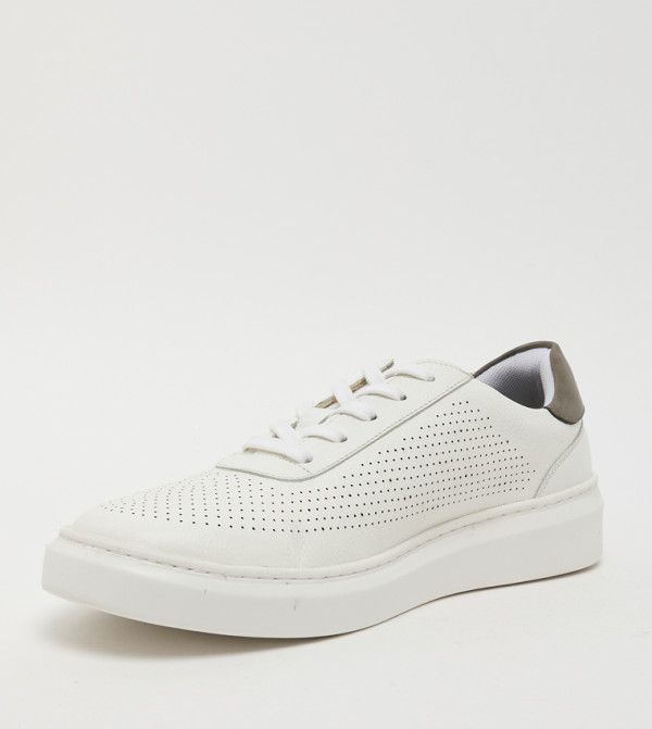 Hush Puppies Hush Puppies - White Low Top