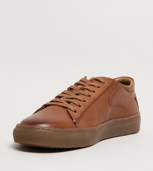 Hush Puppies Hush Puppies - Tan Low Top