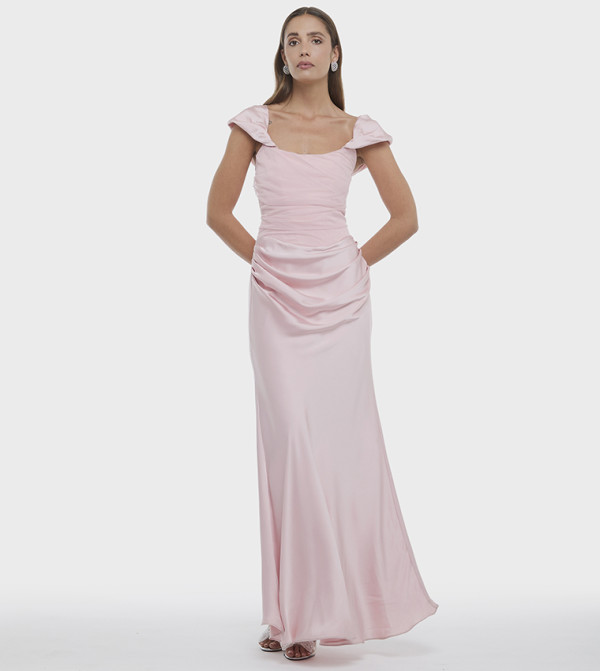 BCBG  Party Dresses - Pink Midi Dresses