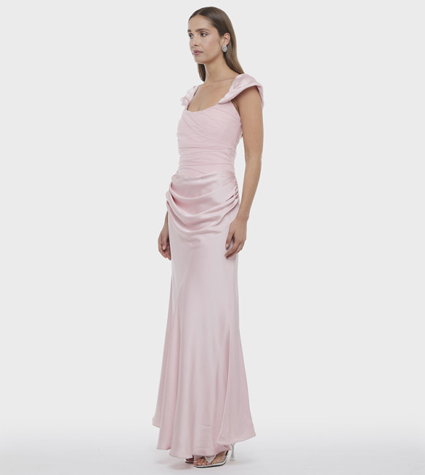 BCBG  Party Dresses - Pink Midi Dresses