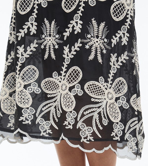 BCBG  Skirts - Black Midi Skirts