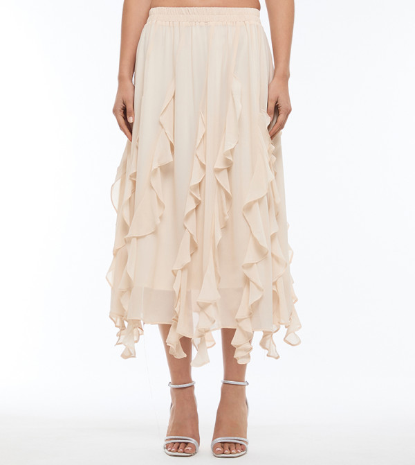 BCBG Skirts - Pink Midi Skirts