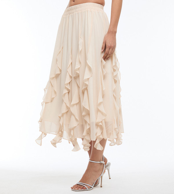 BCBG Skirts - Pink Midi Skirts