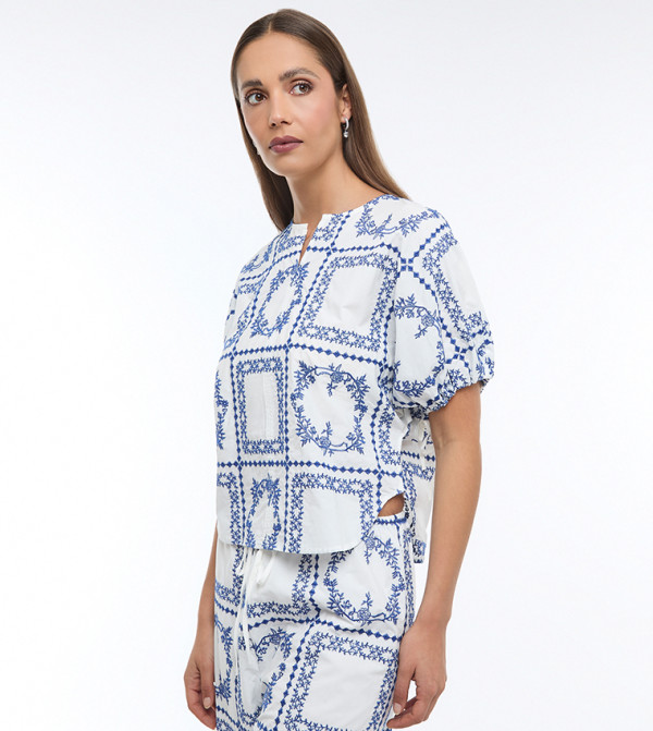 BCBG  - White Casual Tops