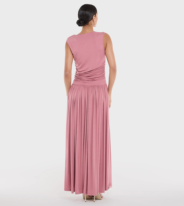 بي سي بي جي Modest-Trends - وردي Maxi Dresses