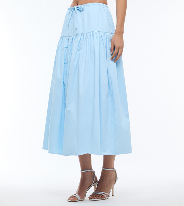 بي سي بي جي colorpop-w - أزرق Midi Skirts