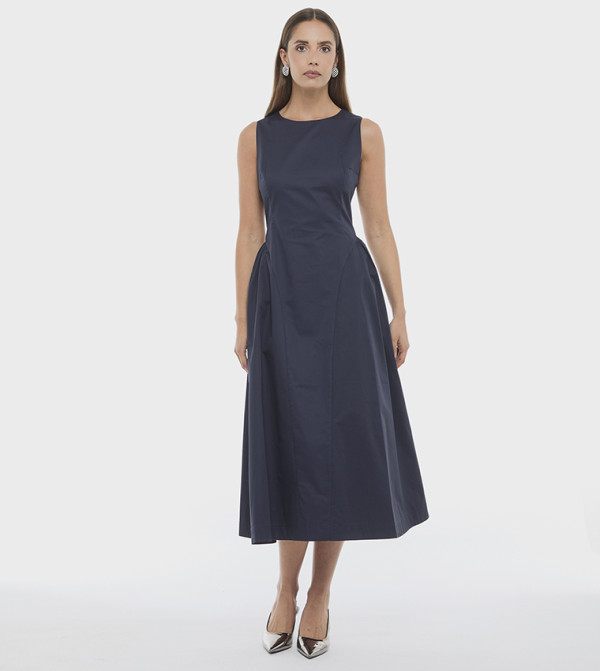BCBG  Clothing - Navy Midi Skirts