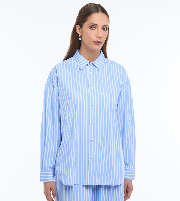 BCBG  Clothing - Blue Shirts