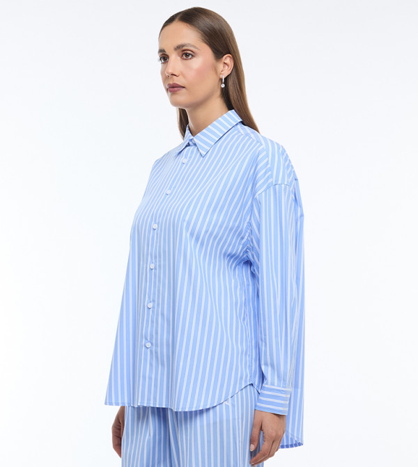 BCBG  Clothing - Blue Shirts