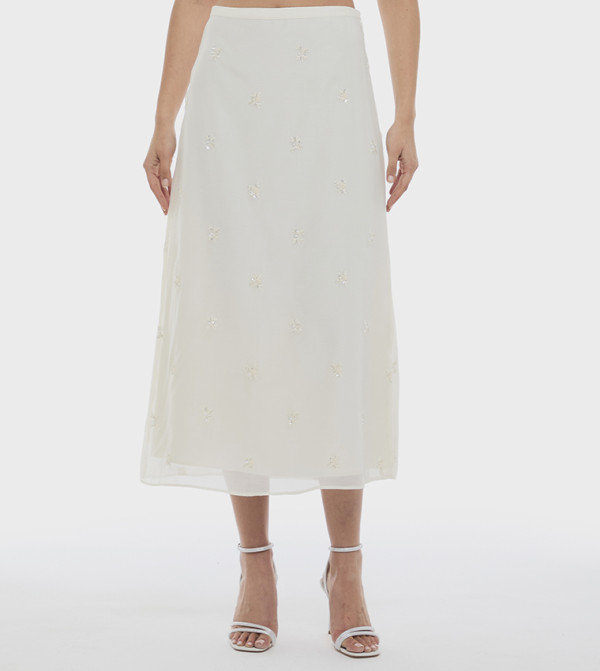 BCBG Skirts - White Shirts