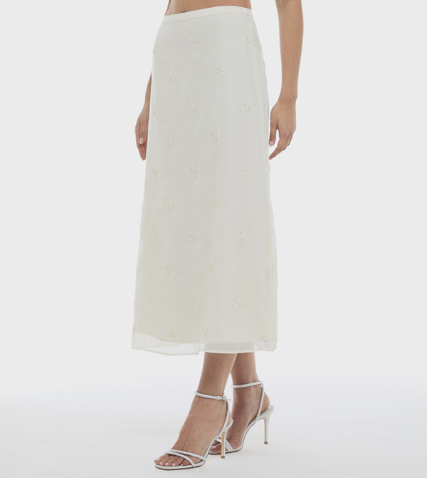 BCBG Skirts - White Shirts