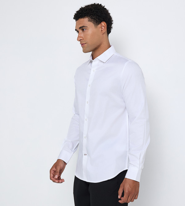 بن شيرمان ملابس - أبيض Long Sleeves