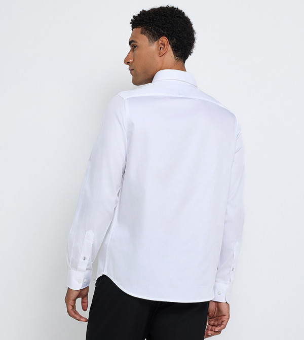 بن شيرمان ملابس - أبيض Long Sleeves