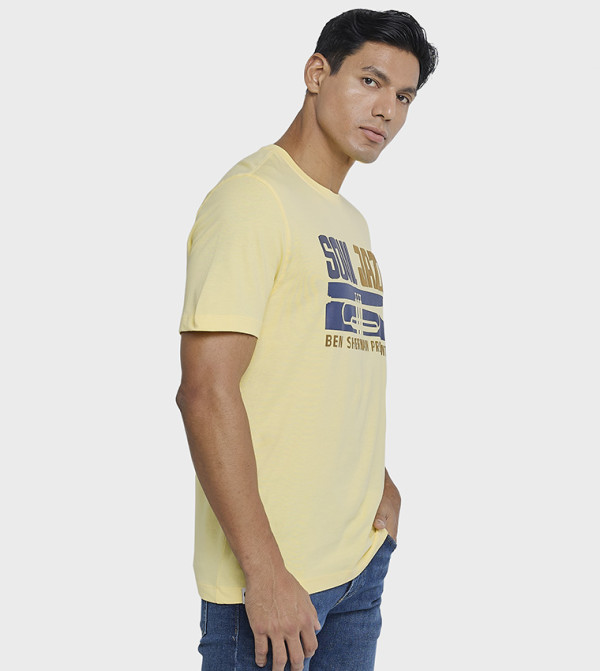 Ben Sherman Ben Sherman - Yellow Casual T-Shirts