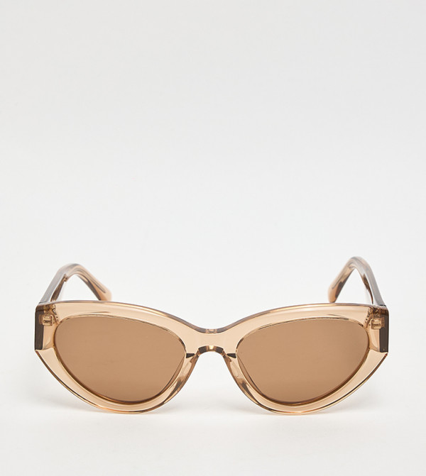 BCBG  Cat Eye Sunglasses - Brown undefined