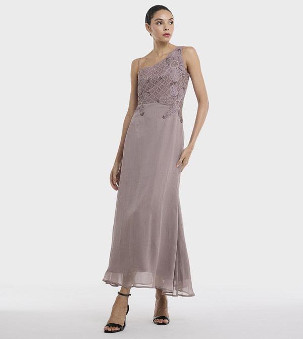 BCBG  Party Dresses - Purple Maxi Dresses