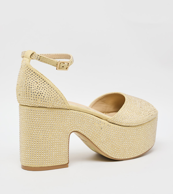 Nine West  Platforms - Gold Platforms
