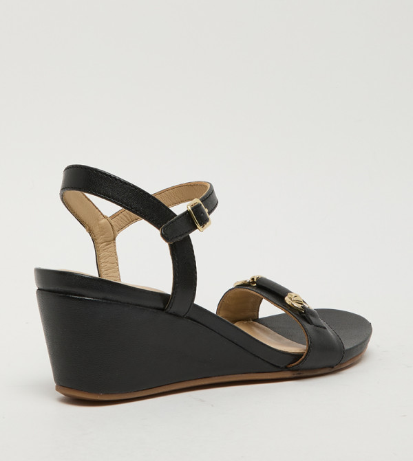Hush Puppies Hush Puppies - BLACK Wedges