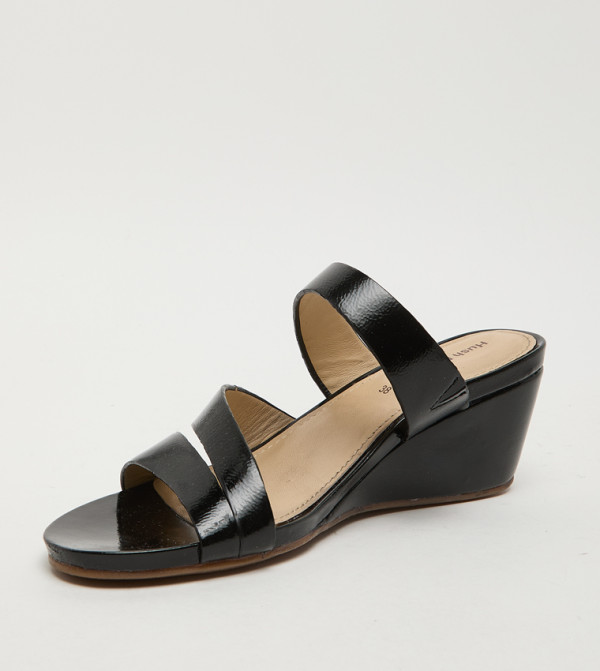 Hush Puppies Hush Puppies - BLACK Wedges