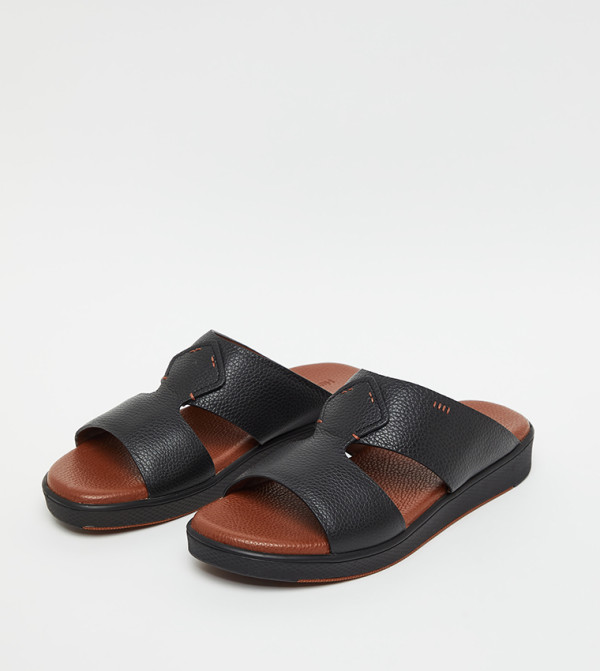 Hush Puppies  Arabic Sandals - Black Arabic Sandals