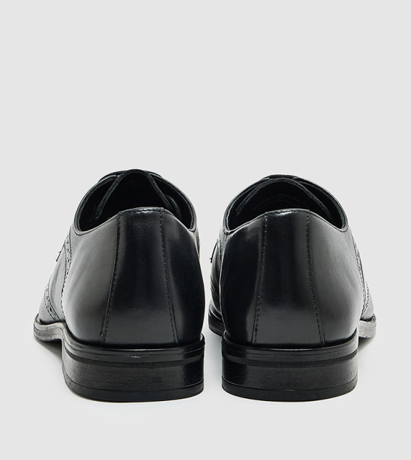 هاش بابيز  أحذية رسمية برباط - أسود Formal Lace-Up Shoes