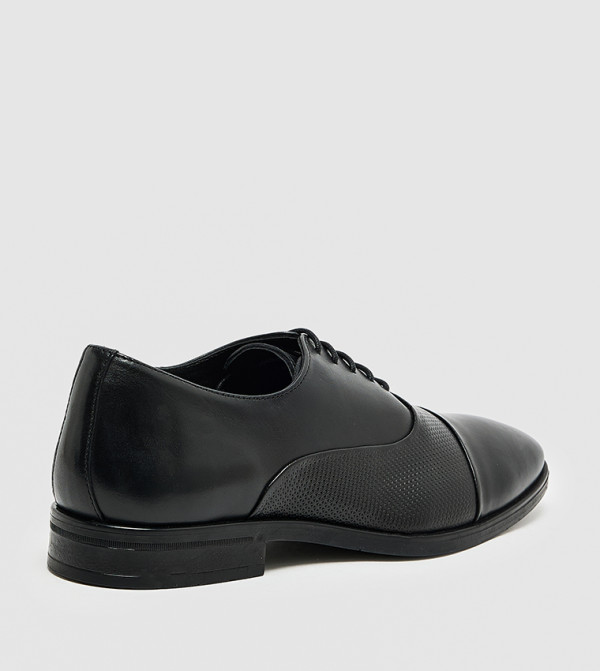 هاش بابيز  أحذية رسمية برباط - أسود Formal Lace-Up Shoes