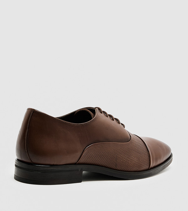 هاش بابيز  أحذية رسمية برباط - بني  Formal Lace-Up Shoes