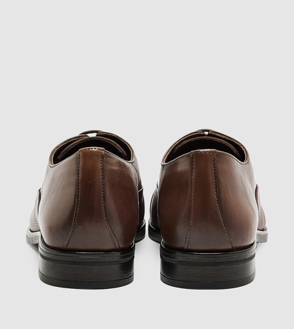 هاش بابيز  أحذية رسمية برباط - بني  Formal Lace-Up Shoes
