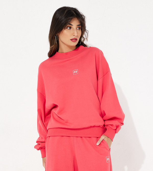 F5  Hoodies & Sweatshirts - Red Sweatshirts