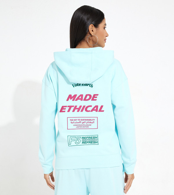 F5  Hoodies & Sweatshirts - AQUA Sweatshirts