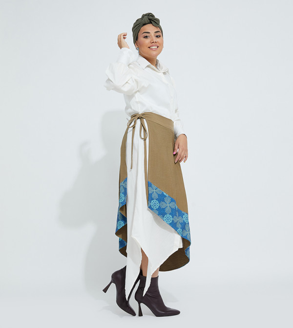 Bohoz By Mai Ibrahim  - Brown Skirts