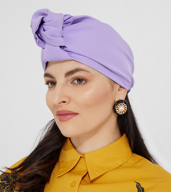 Bohoz By Mai Ibrahim - Lilac Headwear
