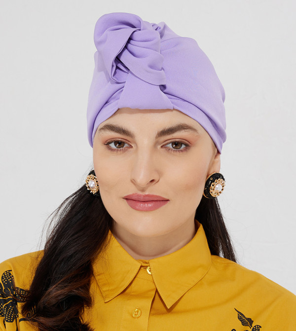 Bohoz By Mai Ibrahim - Lilac Headwear