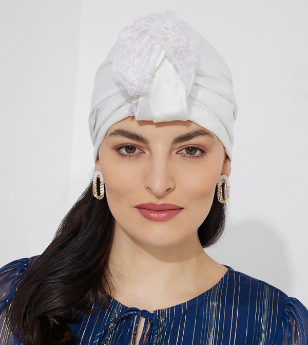 Bohoz By Mai Ibrahim  - White Headwear