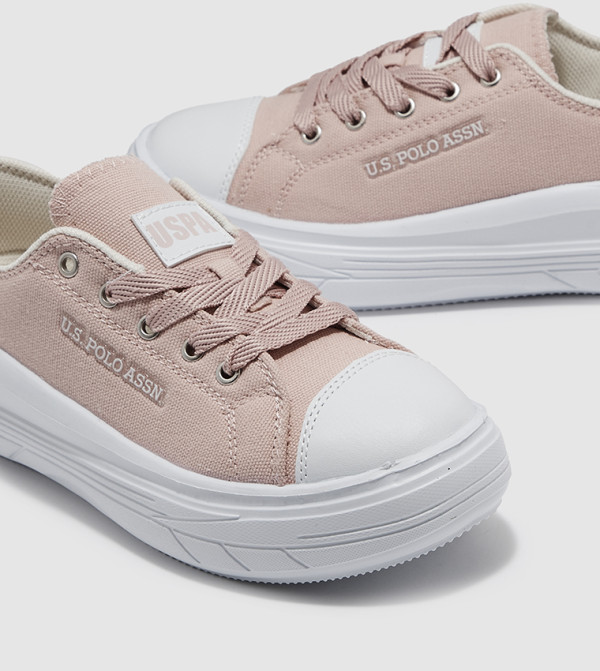 U.S. Polo Assn. U.S. POLO ASSN. - Pink Low Top