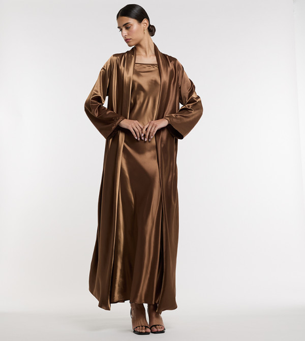 BCBG  Arabian Clothing - Brown Kaftans