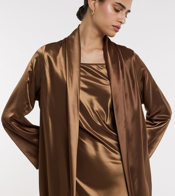 BCBG  Arabian Clothing - Brown Kaftans