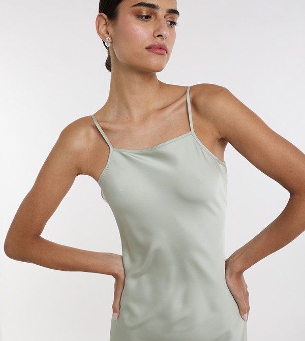 بي سي بي جي  pastel-dresses-march - أخضر فاتح فساتين كاجوال