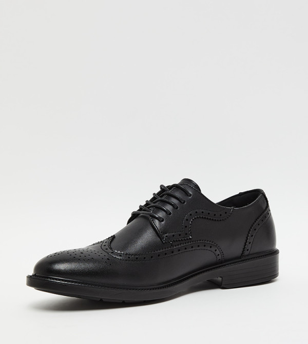 Hush Puppies Hush Puppies - BLACK Formal Lace-Up Shoes